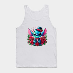 Valentines Day Stitch, Stitch Love Tank Top